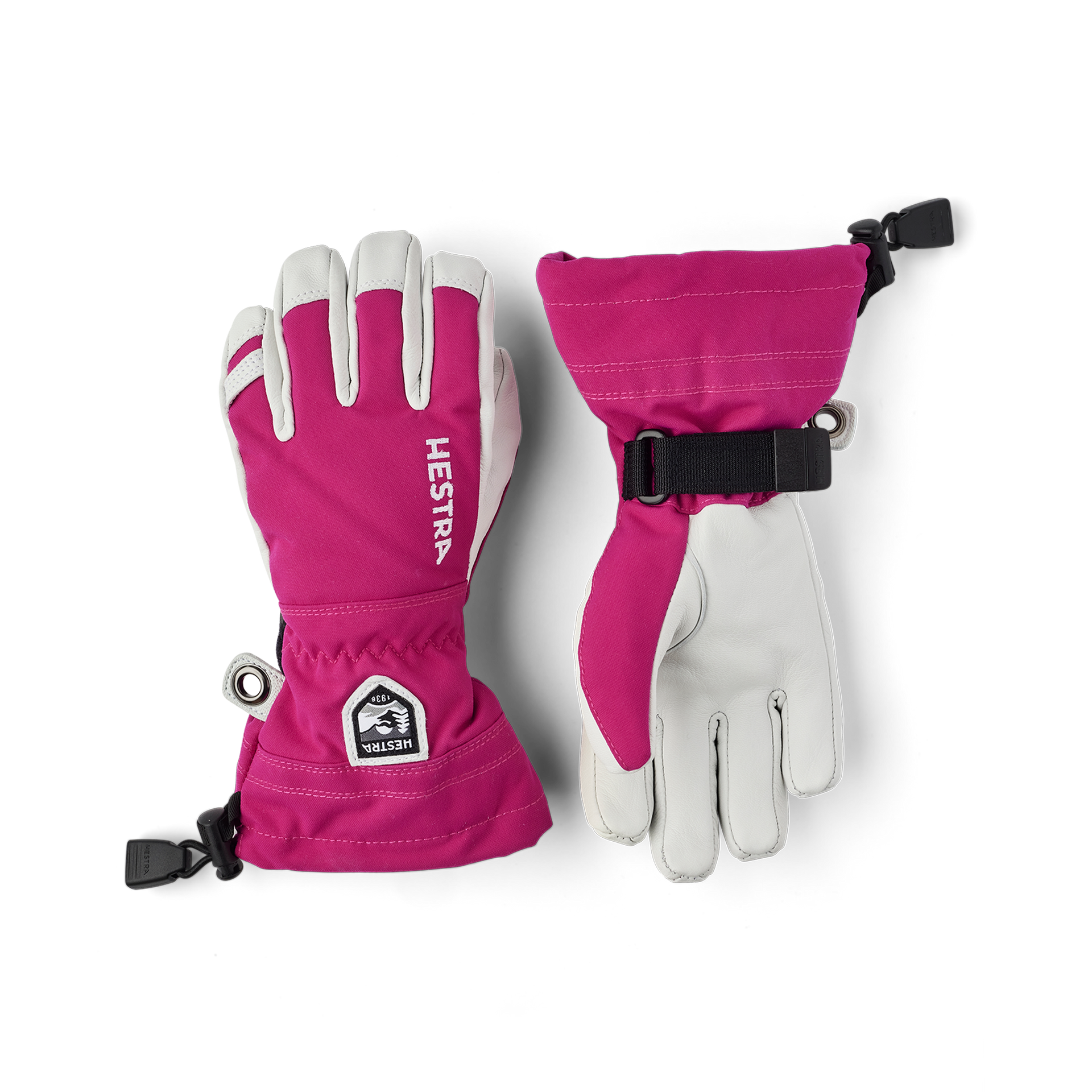 Army Leather Heli Ski Jr. - 5 finger – Hestra Gloves